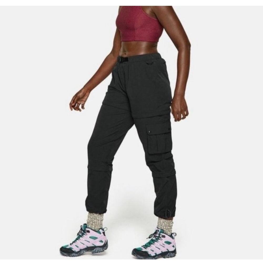 Outdoor Voices RecTrek Zip-Off Pants Black Convertible XL